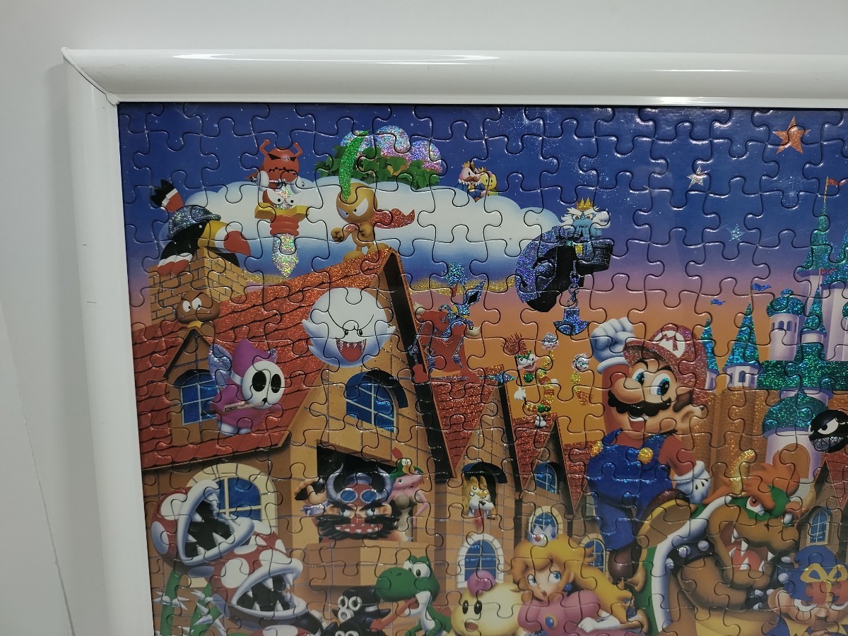 送料無料】当時物 スーパーマリオRPG ジグソーパズル 300ピース 39cm 