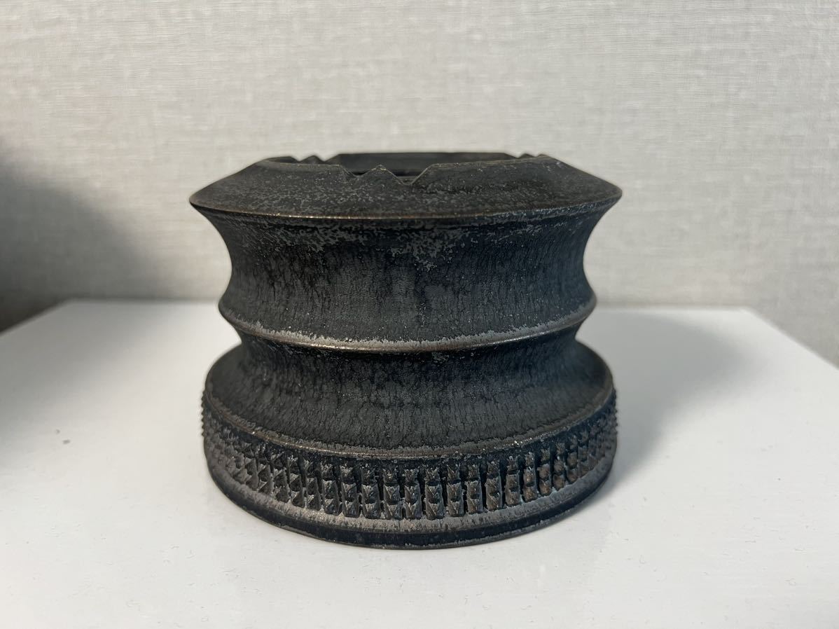 希少 spicygem × 細川政己 spicy gem pot 鉢 植木鉢 (検 invisible ink  