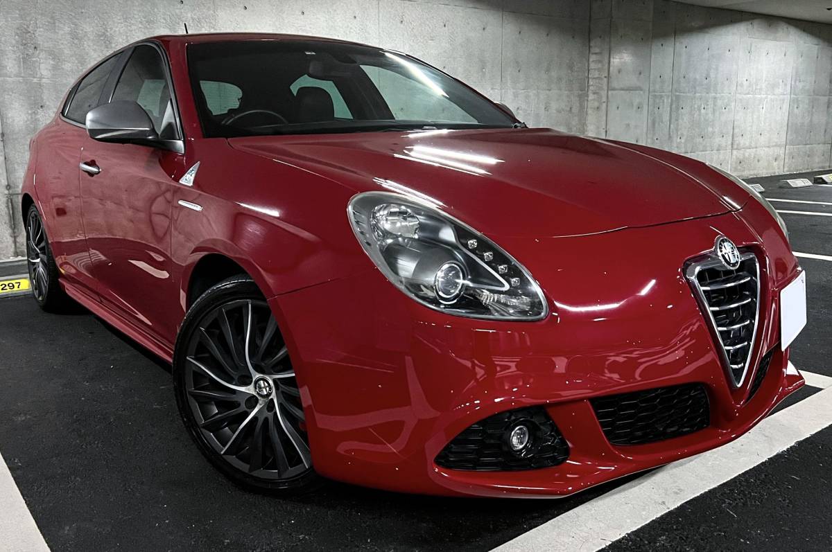 検R7年2月迄!!235馬力!!6MT★アルファロメオ ジュリエッタ クアドリフォリオ ヴェルデ★機関絶好調!!1700ccターボ!!充実装備!!