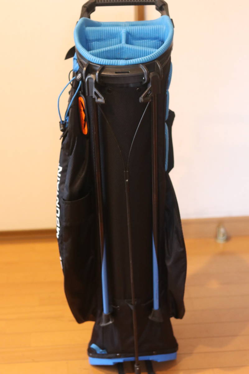 希少 サンマウンテン スタンド キャディバッグ 9.5インチ 4分割 迷彩柄