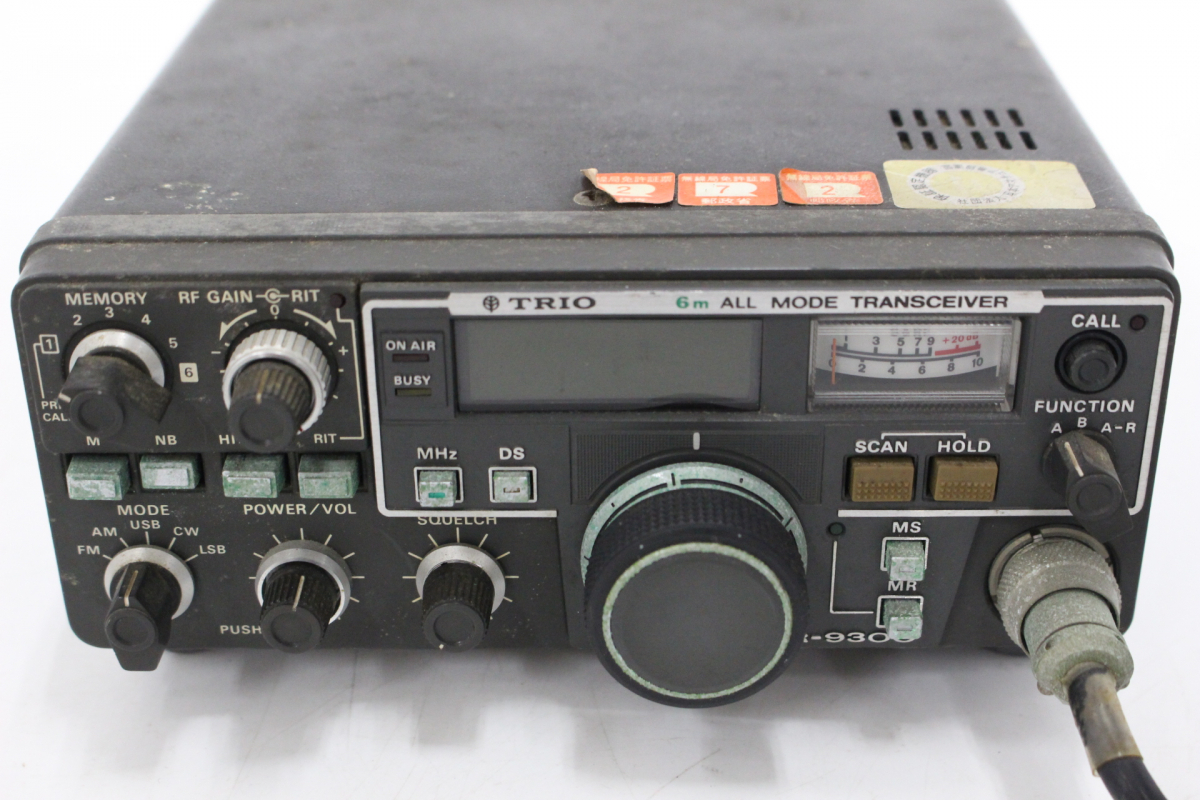 1948 KENWOOD TR-9300 無線機 ジャンク TR-9300 JHGのブログ 大人気