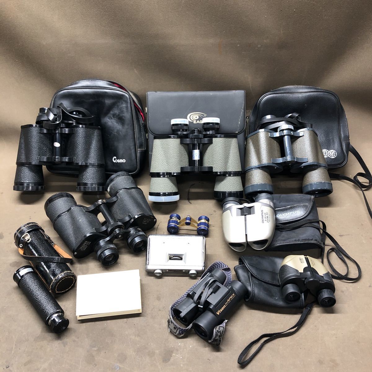 古いカメラ＆双眼鏡／閃光電球＆フィルム／発光器など【まとめ売り