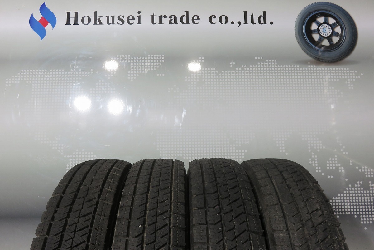 BRIDGESTONE／ブリジストン BLIZZAK VRX2 145/80R13 4本SET／2022年製 9分山 スタッドレス／中古 ／23090121