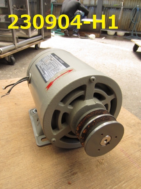 インダクションモ－タ－/0.5Kw/Vプーリー付/IK-DBKK8/200V/東芝/中古品/★　商品番号230904-H1