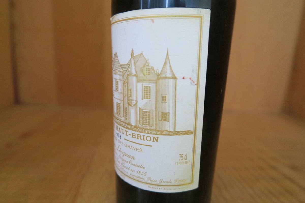 wineluvs/1998年シャトー・オー・ブリオン【RP99点】!!C13-1 シャトー
