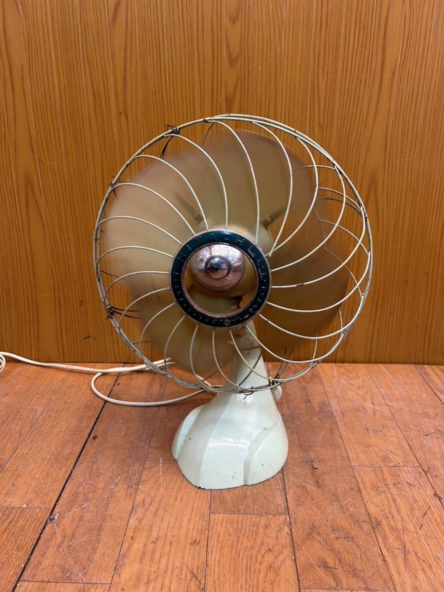 ☆回転OK☆昭和レトロ☆HITACHI☆日立 A.C.DESK FAN☆卓上扇風機