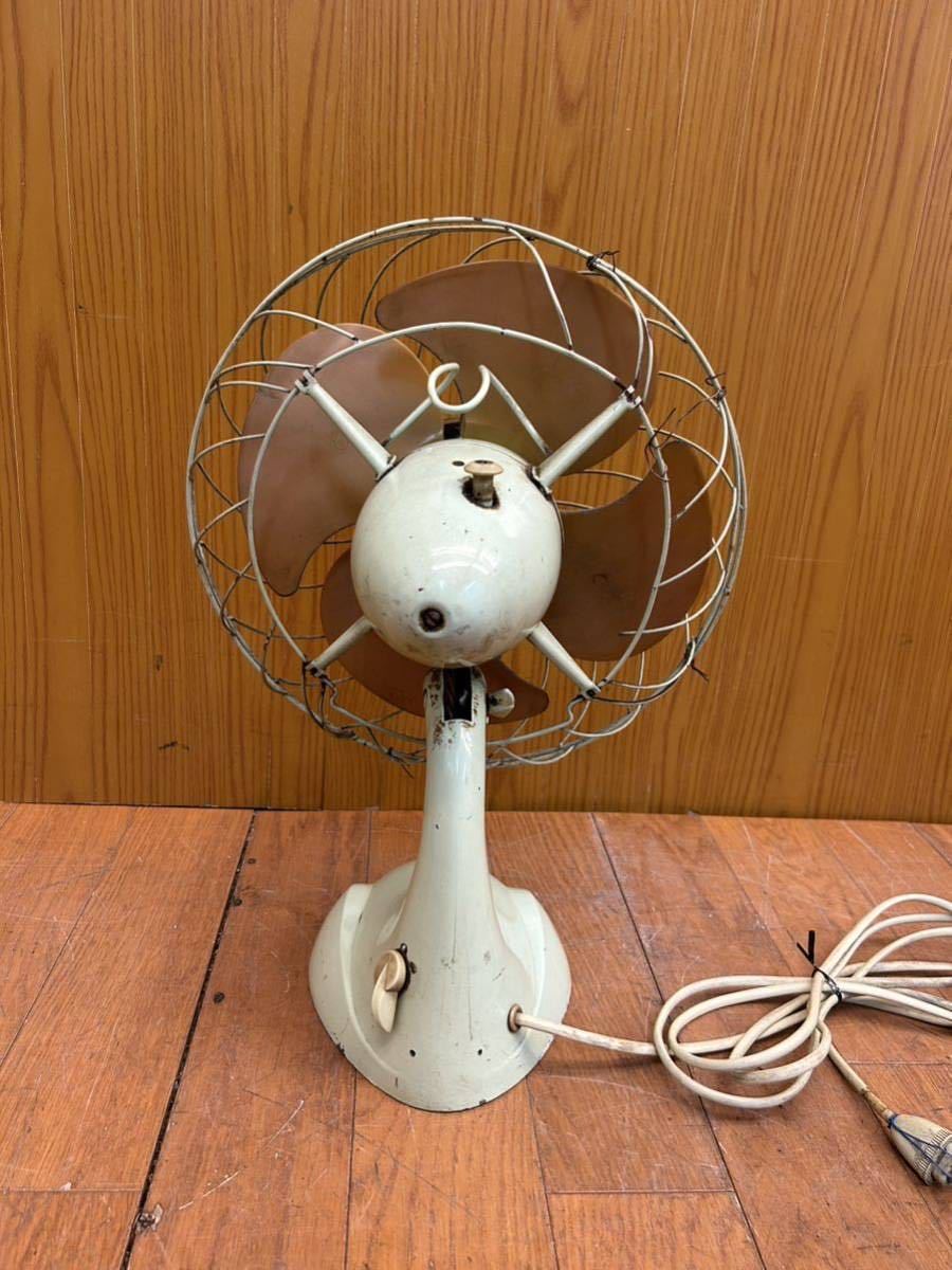 ☆回転OK☆昭和レトロ☆HITACHI☆日立 A.C.DESK FAN☆卓上扇風機
