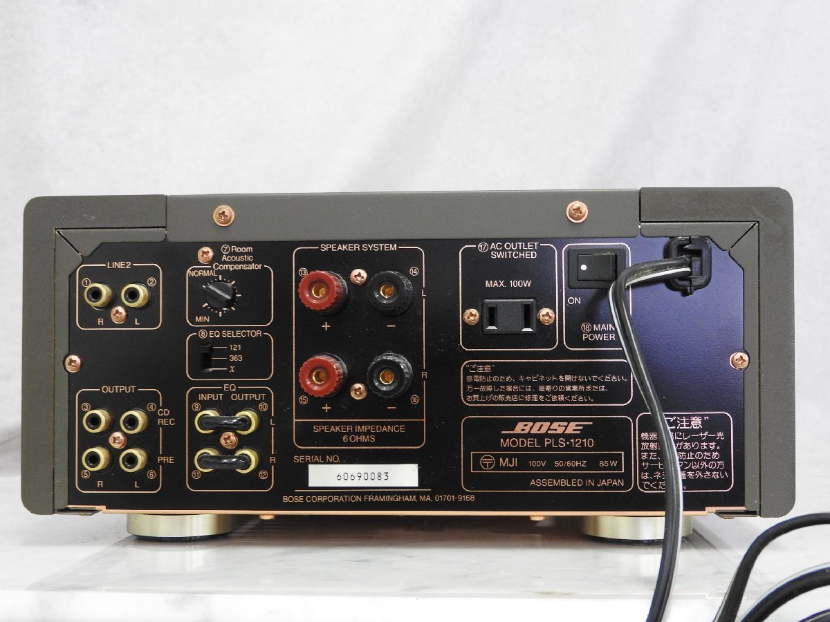 BOSE West Borough ◇ ボーズ CDプレーヤー⁄アンプ PLS-1210 CD読めず