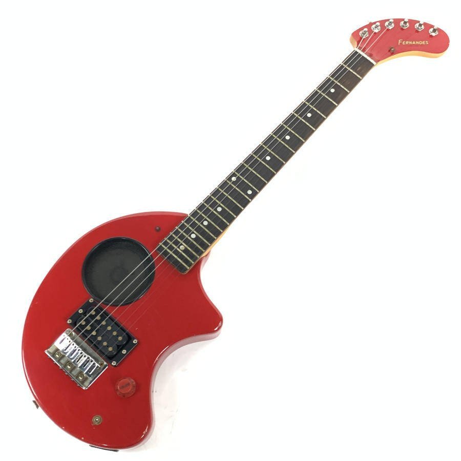 FERNANDES フェルナンデス ZO-3 エレキギター 赤系☆ジャンク品