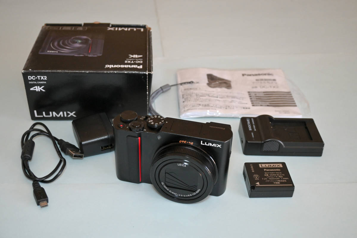 Panasonic パナソニック DC-TX2-K ショット数1,006Panasonic LUMIX DC