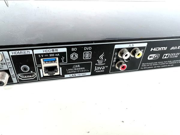 H727-G1-913 SONY ソニー BDZ-ZT2000 ブルーレイディスクDVDレコーダー