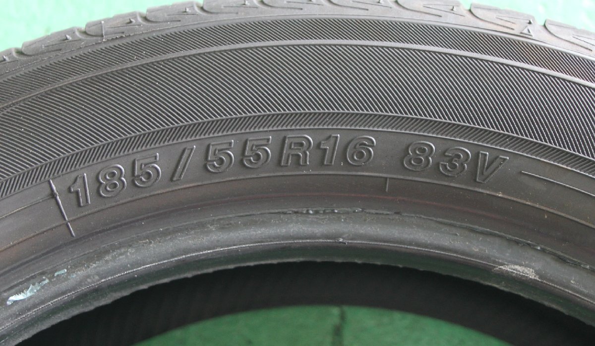 中古タイヤ 185/55R16 YOKOHAMA BluEarth ヨコハマ ブルーアース 8部山  