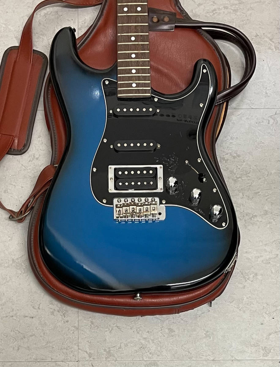 1117【ジャンク品】TOKAI トーカイ super edition 40 エレキ ギター 青