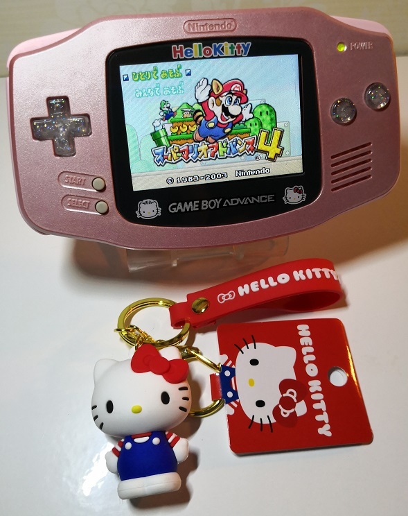 任天堂純正ハローキティ】サンリオ限定 ゲームボーイアドバンス本体+