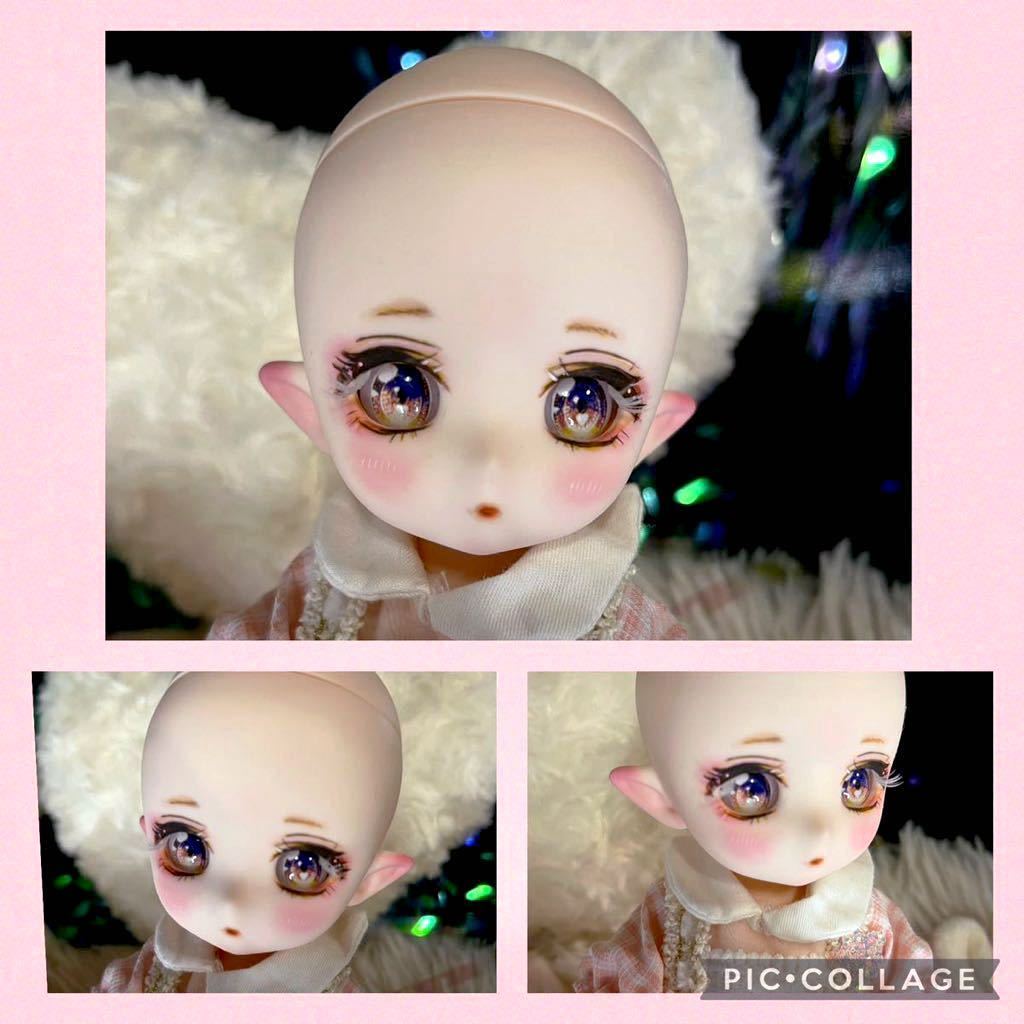カスタムヘッド imomodoll TOPPIヘッド＋1/6ボディ＋レジンアイ＋衣装 