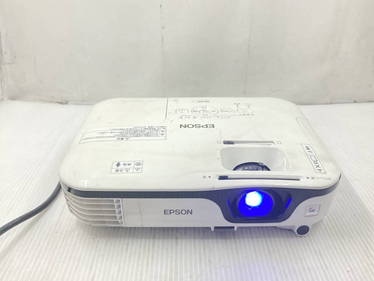EPSON プロジェクター EB-X14 本体 ○EPSON プロジェクター EB-X14 中古品 プロジェクター 映像機器
