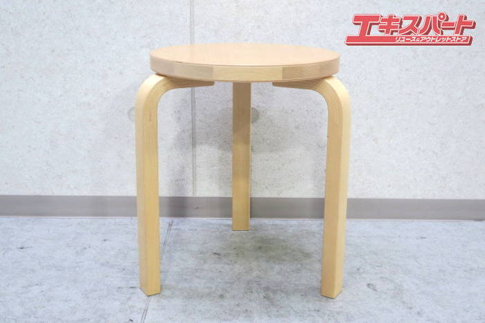 artek アルテック アルヴァ・アアルト スツール60 バーチ材 展示品 20 戸塚店