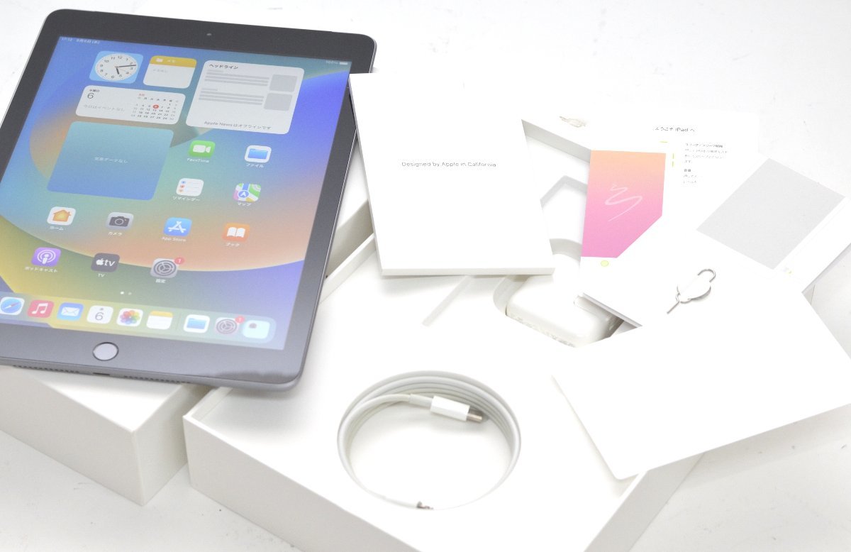 IA094 SIMフリー iPad mini 4 Wi-Fi+Cellular A1550 Space Gray 16GB