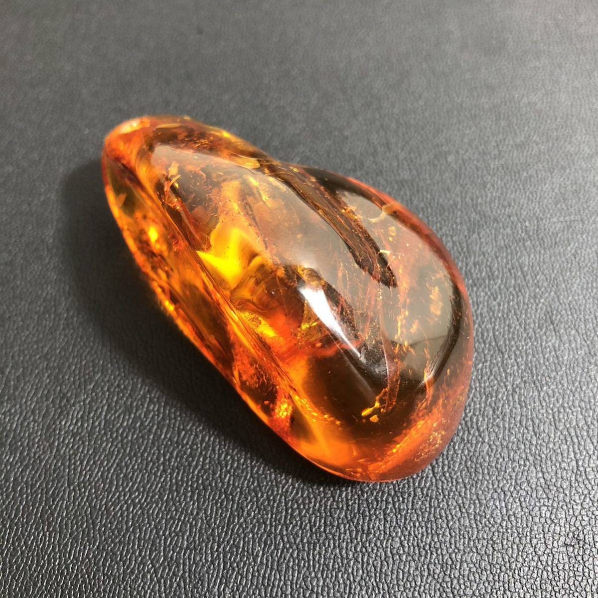 天然琥珀 琥珀 ルース 35g 175ct 天然石 裸石 宝石 ジュエリー