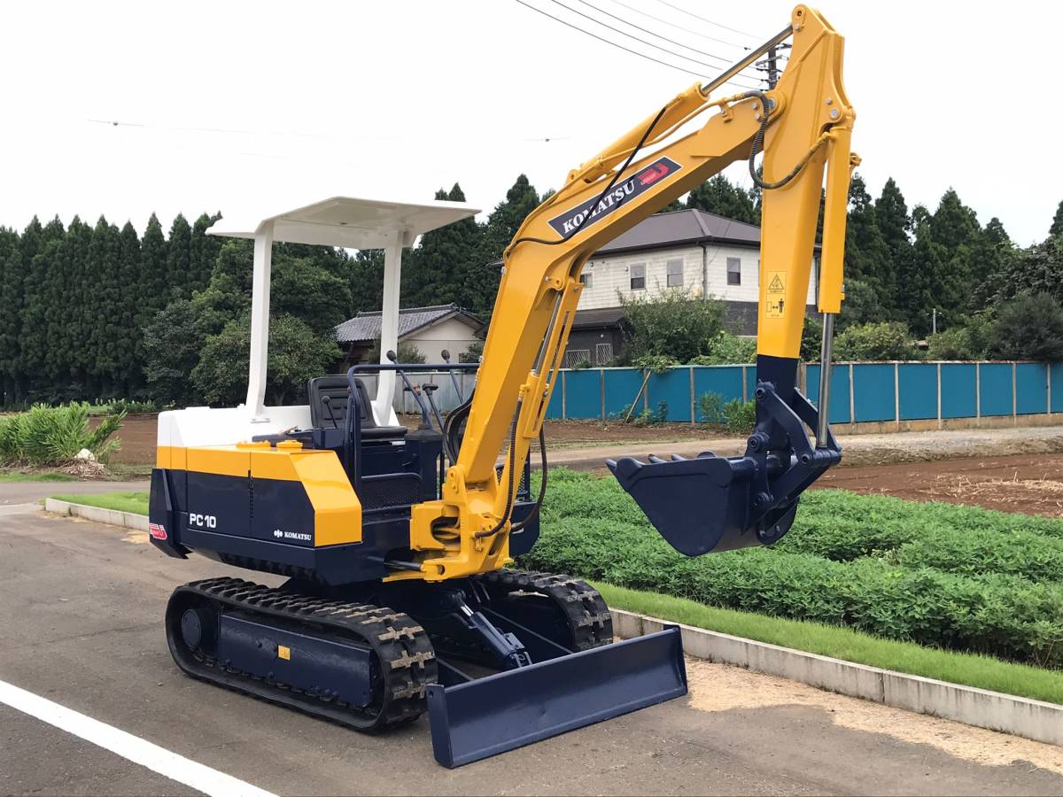 コマツpc10-6 2トンクラスミニユンボ油圧ショベル(検索コマツ 