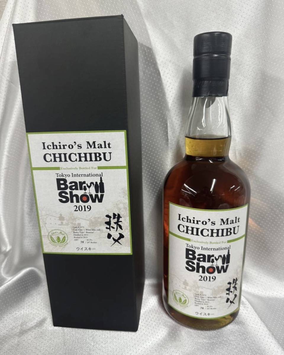人気SALE，SALE イチローズモルト秩父 Ichiro&rsquo;s Malt CHICHIBU2019 TOKYO Bar Show2012-2019 60.3% 700ml 限定247本 箱付き(日本)｜売買されたオークション情報、yahooの商品情報をアーカイブ公開 - オークファン 日本