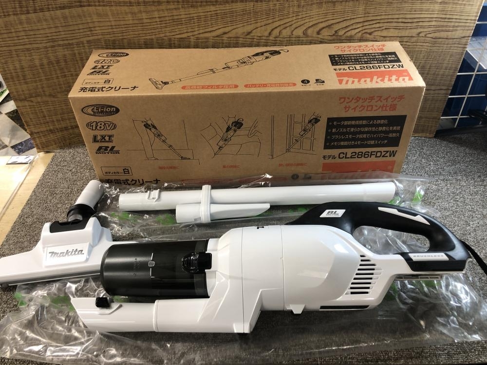 017◇おすすめ商品◇マキタ 充電式クリーナ CL286FDZW 美品(集塵