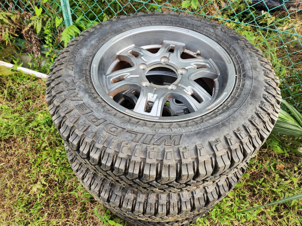 JB23 ジムニィー バリ山 WILD PEAK M⁄T 185⁄85 16 ひげ付き JB23