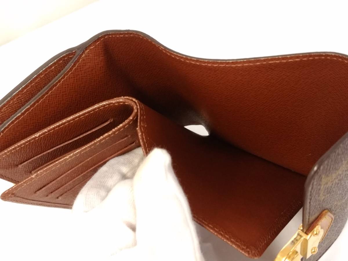 美品】LOUIS VUITTON ルイヴィトン モノグラムライン ポルトフォイユ 