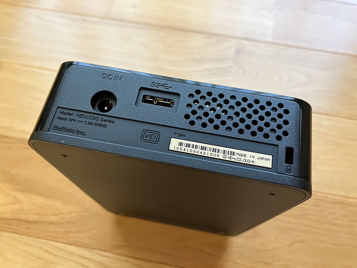 BUFFALO HD-LCU3シリーズ 2TB HD-LC2.0U3/N バッファロー 外付け 