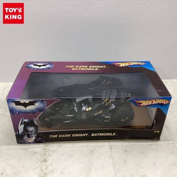 1円〜 ホットウィール 1/18 THE DARK KNIGHT バットモービル 【公式通販】