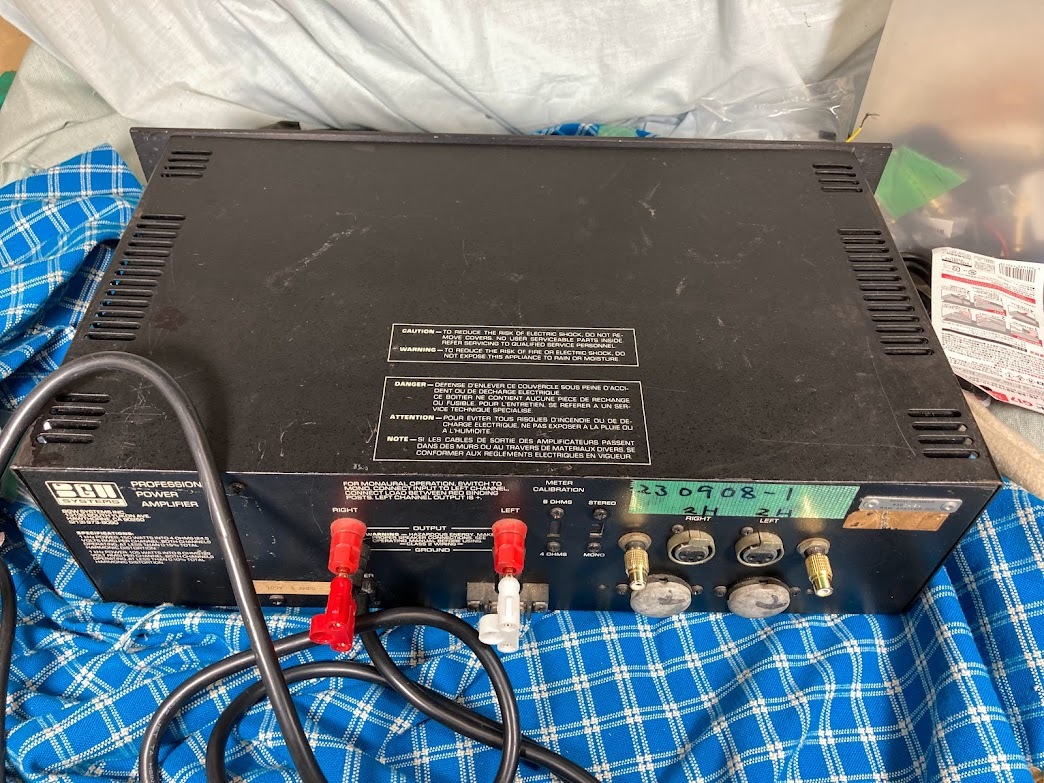 BGW 初期不良保証 完動品 250D ファンレスパワーアンプ - BGWファン