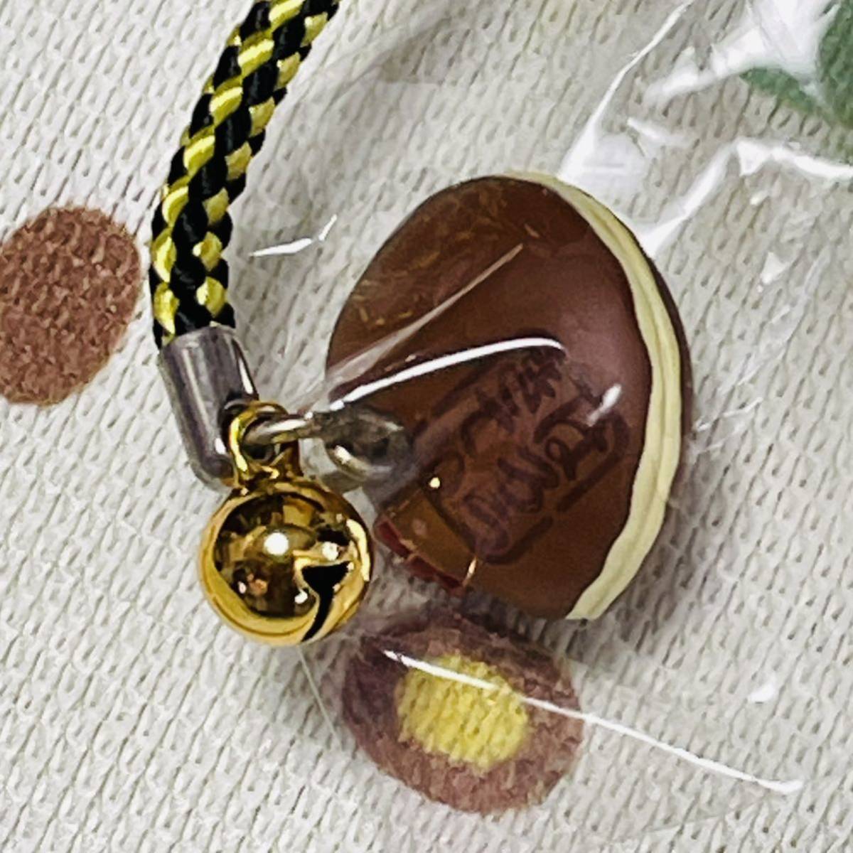 ☆彡ハローキティ☆彡2007年 和菓子キティ どら焼きバージョン 根付け