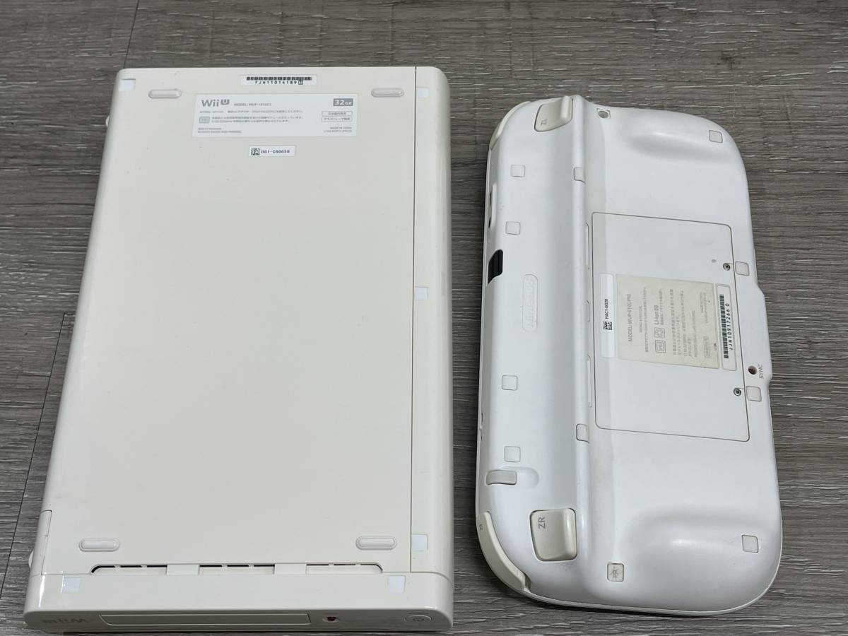 動作確認済 任天堂 Wii U プレミアムセット 32GB 白☆ソフト3本付き