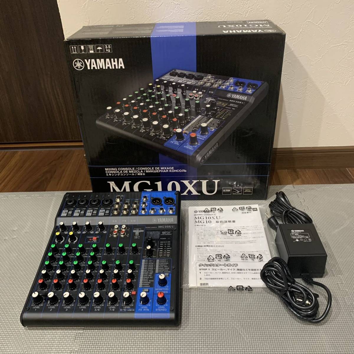 MG10XU YAMAHA ミキシングコンソール Stereo 10-Input 10チャンネル