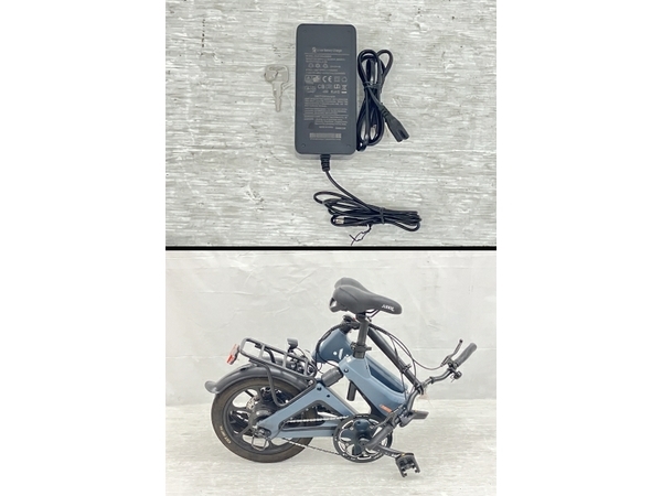 AiDDE A2 折りたたみ 電動アシスト自転車 ジャンク 楽 O8017520の入札 