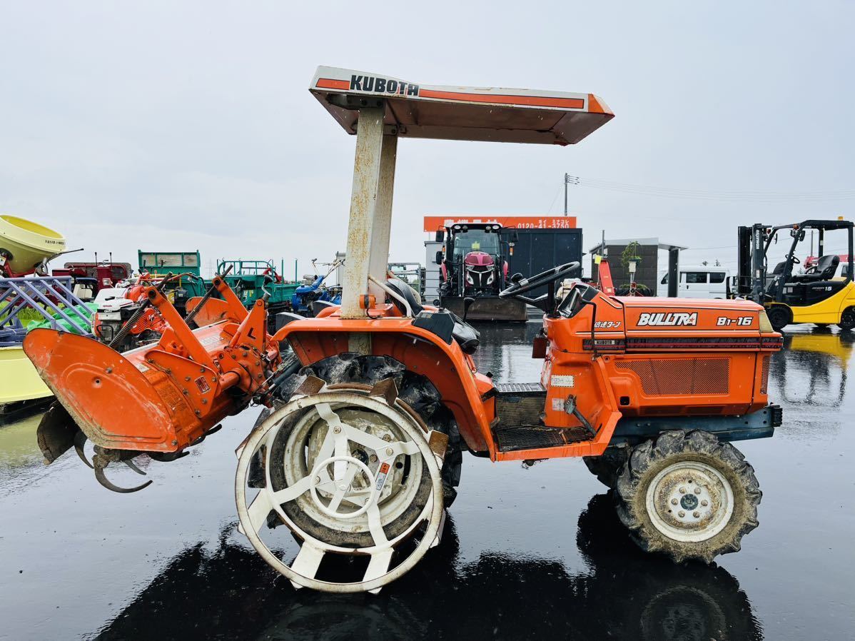 クボタ トラクター - B1-16 Yahoo!オークション 岩手発 689時間 16馬力
