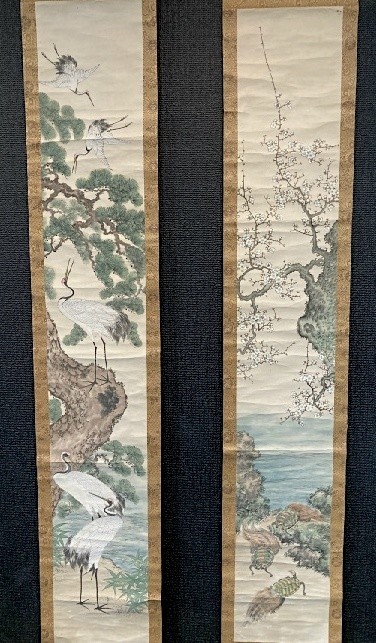 2026年最新Yahoo!オークション - -鶴(掛軸)の中古品・新品・未 作