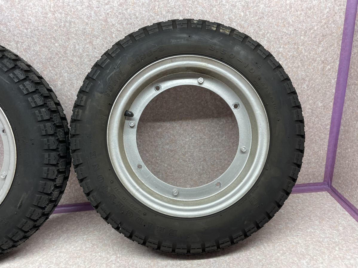 ダックス70 使用 純正 F.Rホイール エクスポート くるくる DAX70 ST70