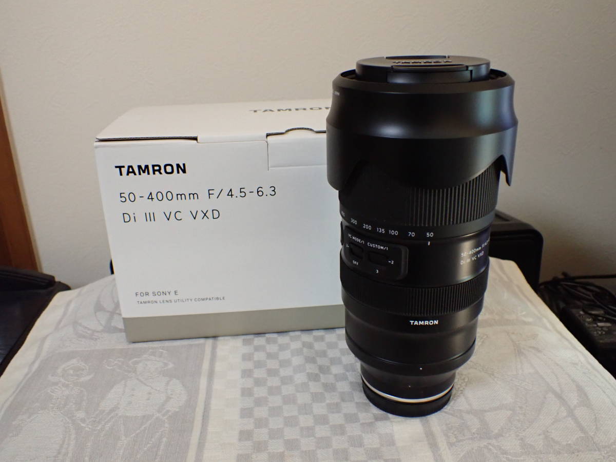 50-400mm Di VC F⁄4.5-6.3 III VXD TAMRON タムロン F⁄4.5 Tamron