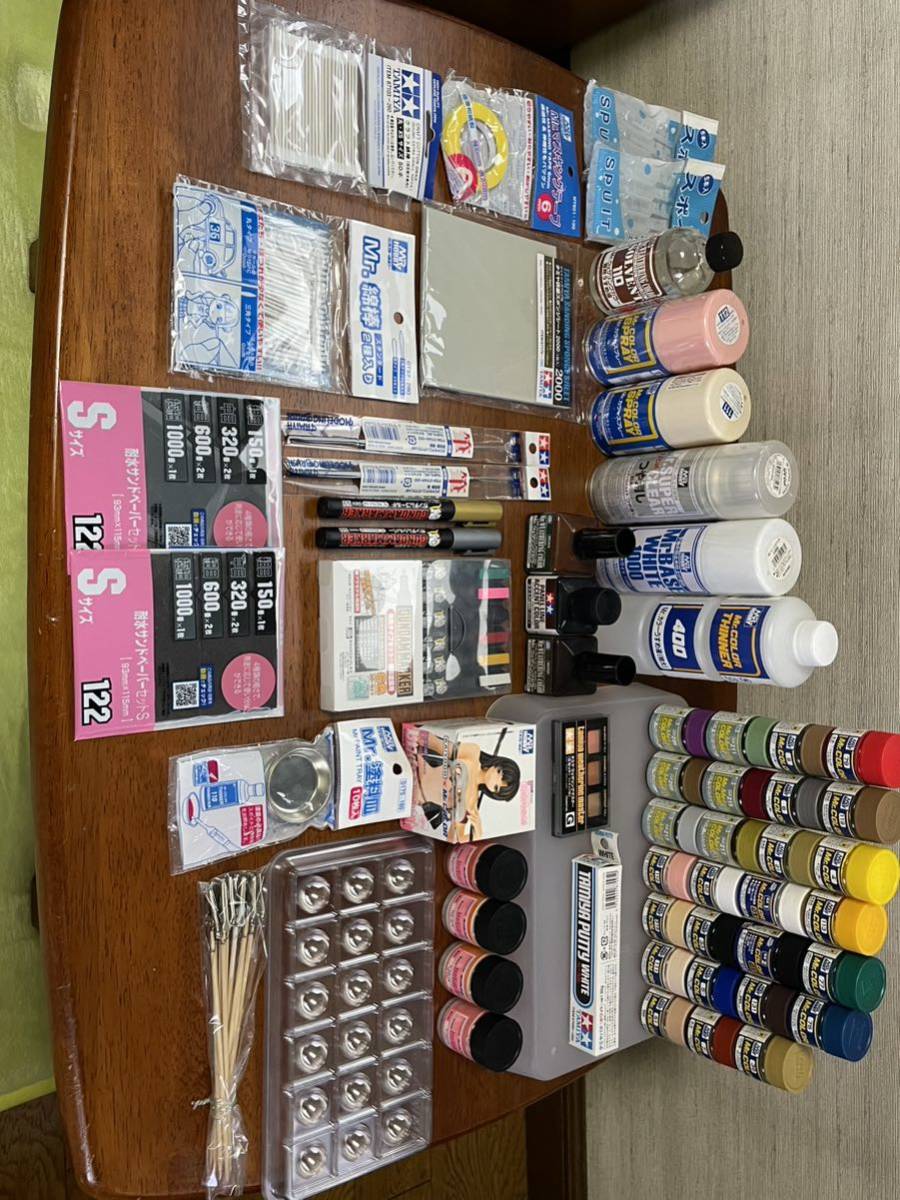 Mr.COLORアクリル塗料etcリペイントセット売り未使用付属品多数有り
