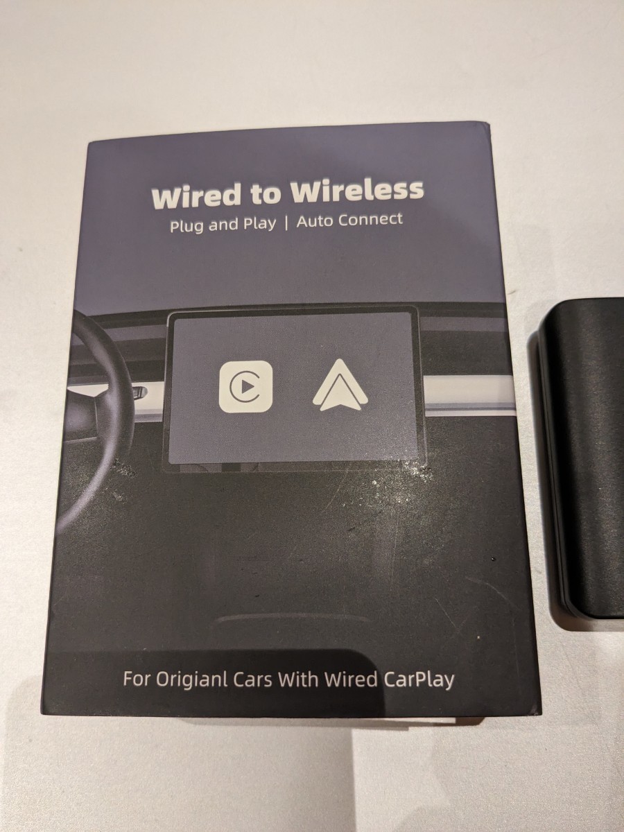 Apple car play/Android auto AI box 未使用品
