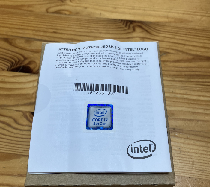Intel CPU 第8世代 Core i7-8700 3.20GHz LGA1151