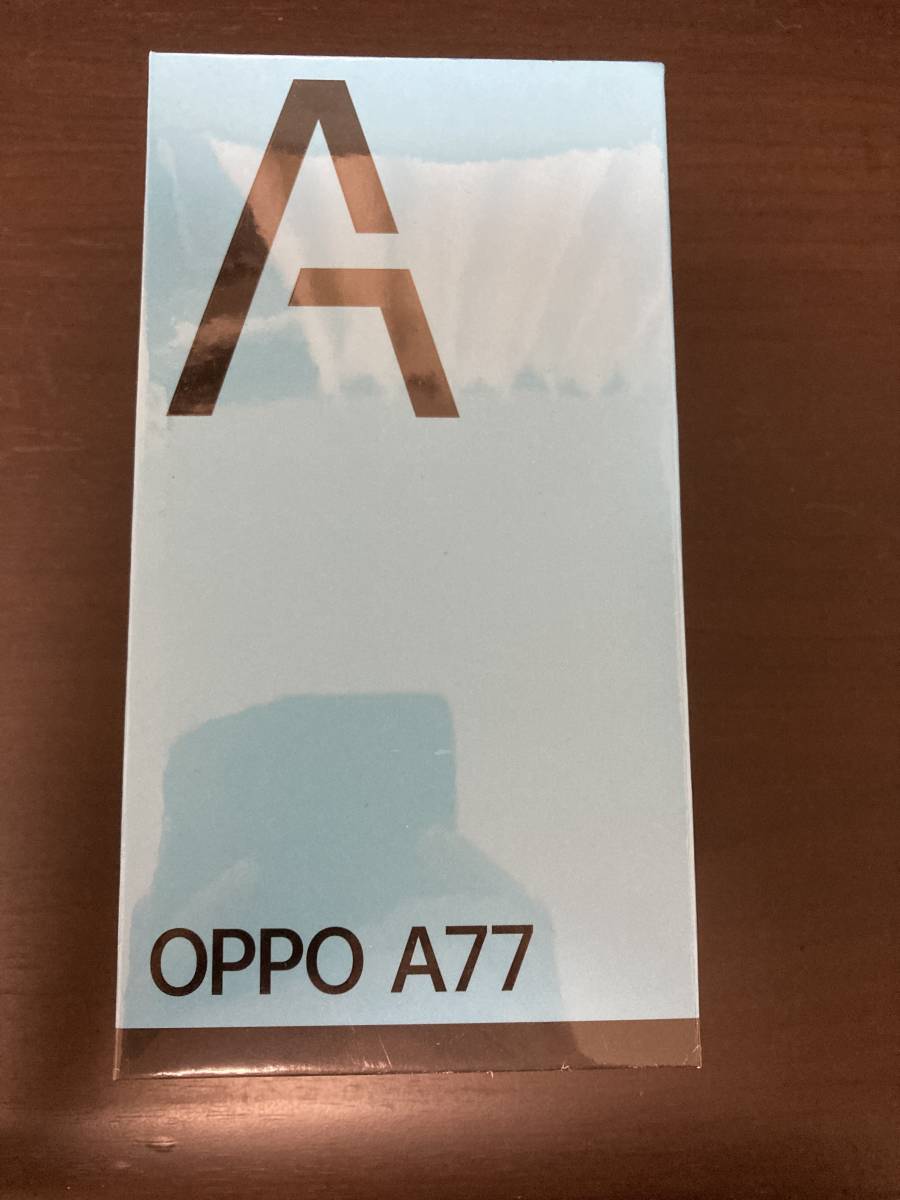 A77 OPPO CPH2385 SIMフリー 128GB ブラック ブルー Android : スマホ