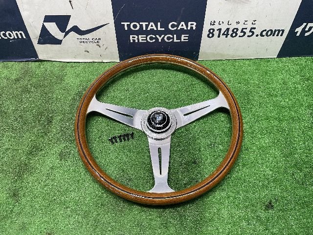 ナルディ NARDI クラシック ウッド ステアリング 38φ 38.5cm ホーン