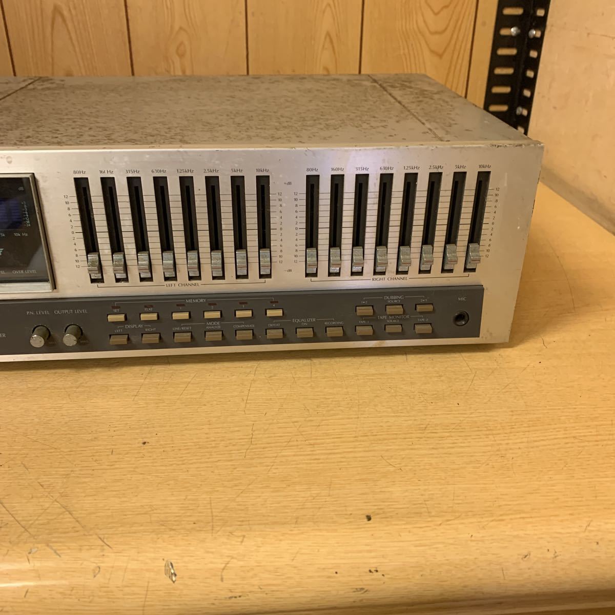 山水 SANSUI サンスイ SE-9 グラフィックイコライザー 元箱・取