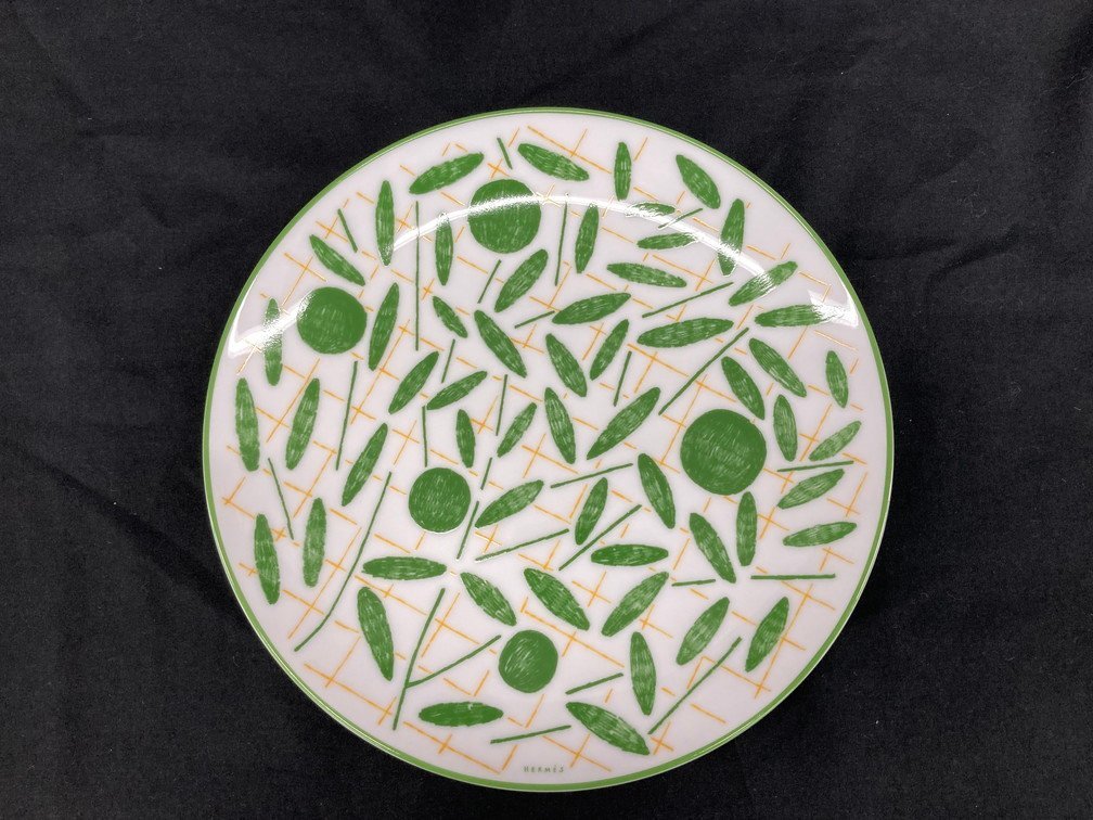 HERMES エルメス プレート A WALK IN THE GARDEN ウォーク・イン・ザ