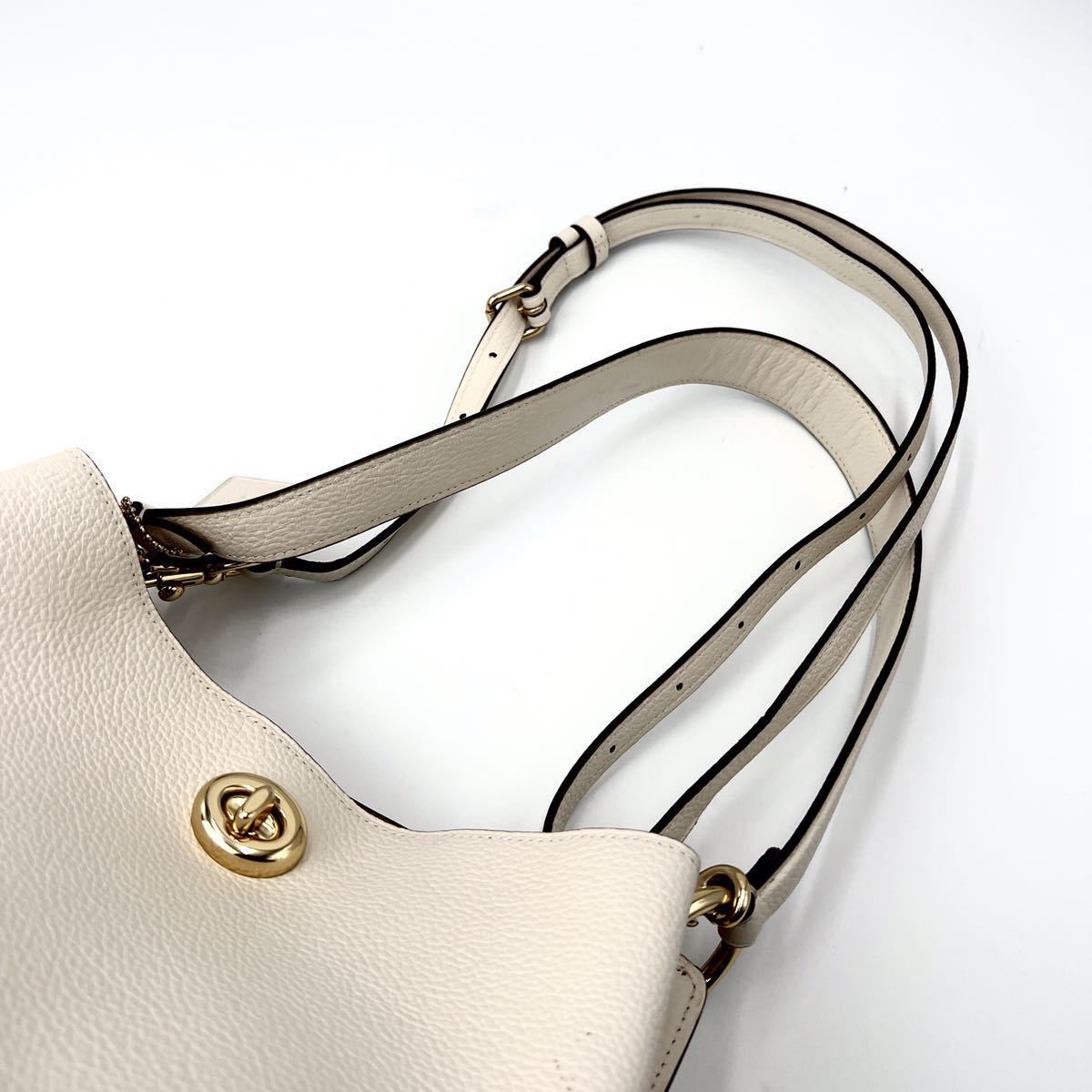 1円 【極美品・定価10万】COACH コーチ ショルダーバッグ ハンドバッグ 