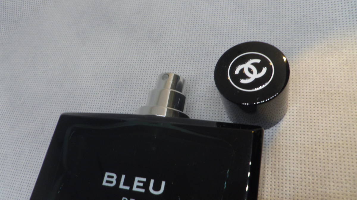 日本語シール BLEU DE CHANEL EAU DE PARFUM シャネル CHANEL ブルー 