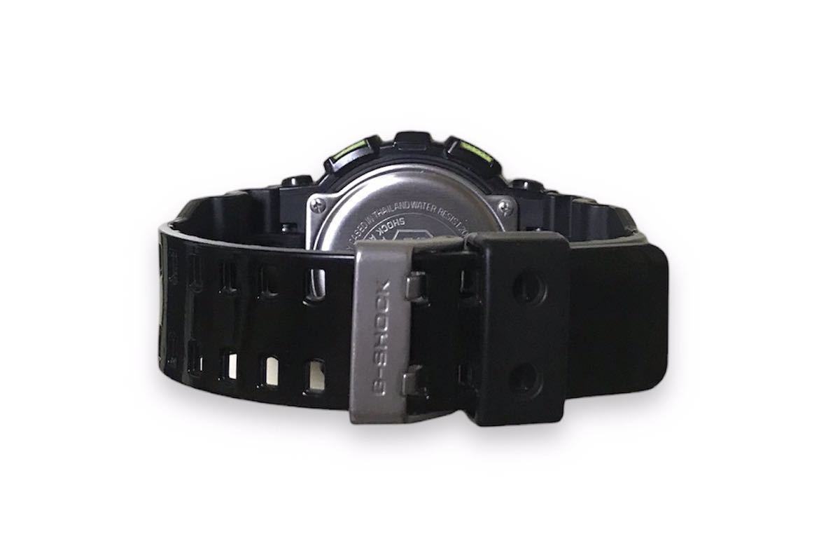 美品 CASIO G-SHOCK ジーショック hyper color 緑文字盤 アナデジ 