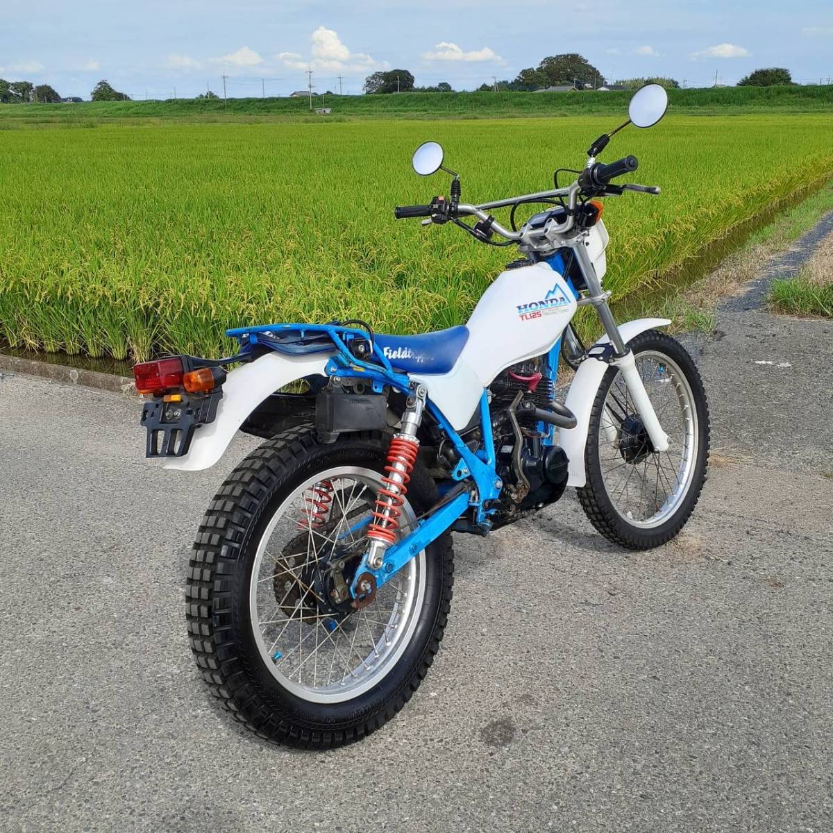 ホンダ TL125 JD06 始動 書類付 現状車 希少(検 KLX KDX KLX DT XT TLR